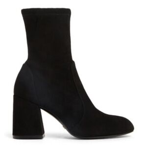 Stuart Weitzman Flareblock 85 Stretch Booties